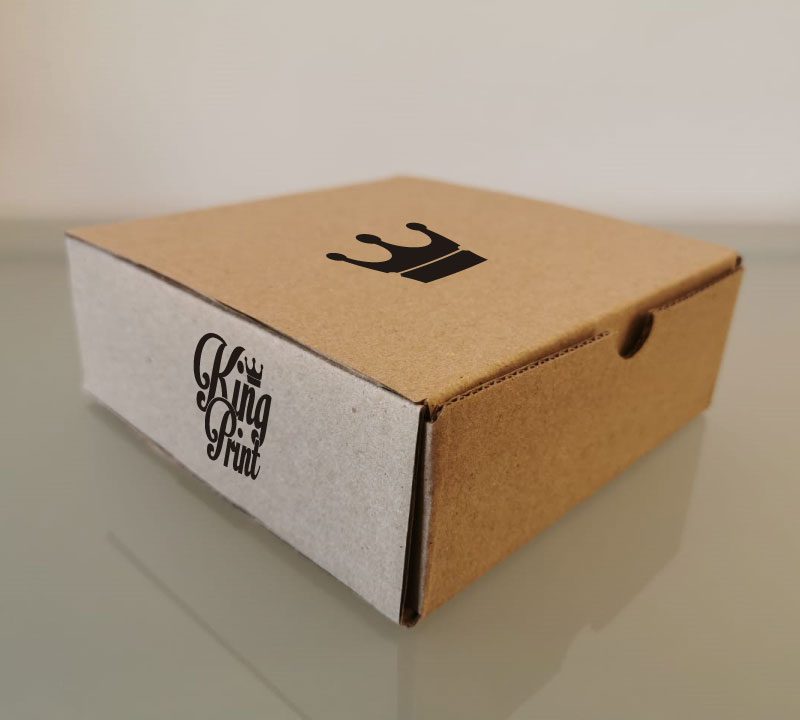 100 Cajas 15 X 15 X 5 cm con impresión