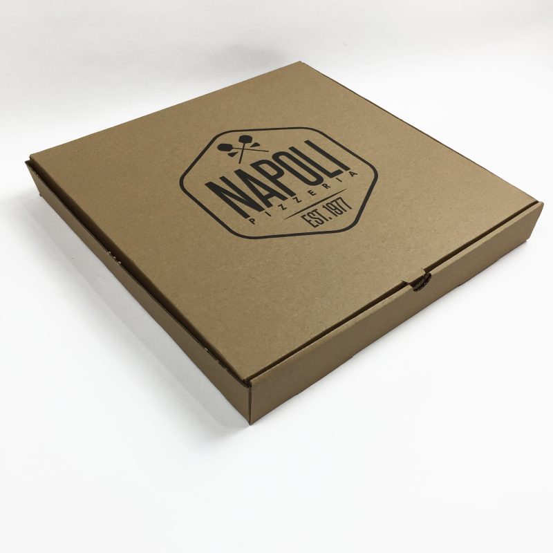 100 Cajas para Pizza Mediana con Impresión