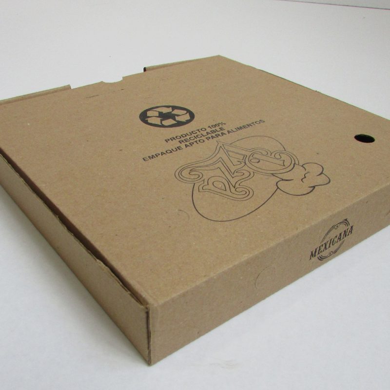 100 Cajas para Pizza Grande con Impresión