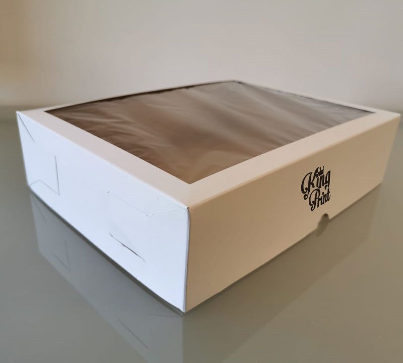 100 Cajas Caple CC-06 con Ventana y con Impresión