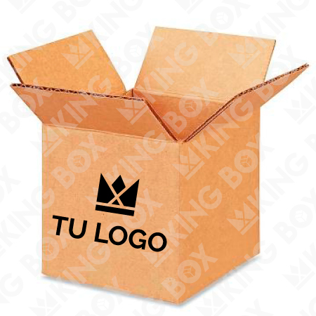 100 Cajas para Envío con impresión de 20X20X20 CM