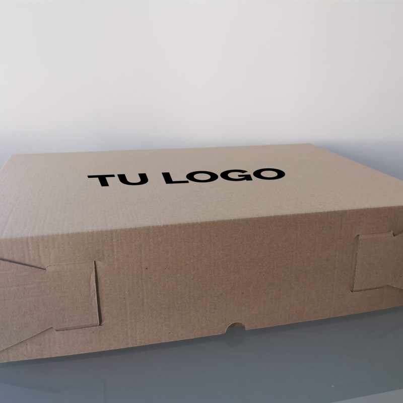 100 Cajas microcorrugado 49x33x12 cm con impresión