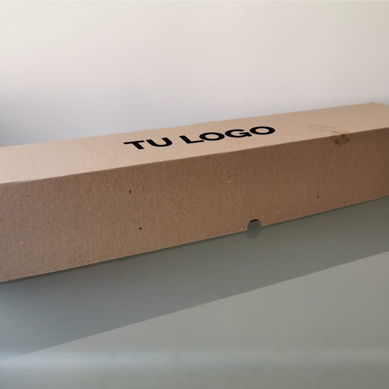 100 Cajas microcorrugado 65x14x10 cm con impresión