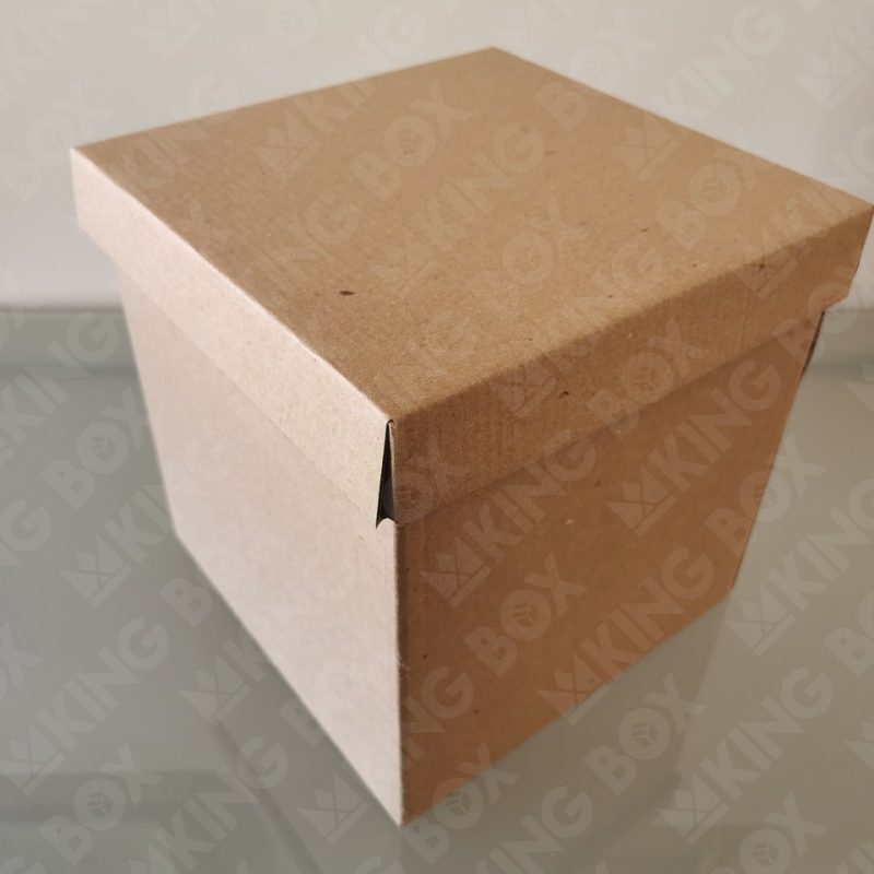 Caja cubo chico con tapa