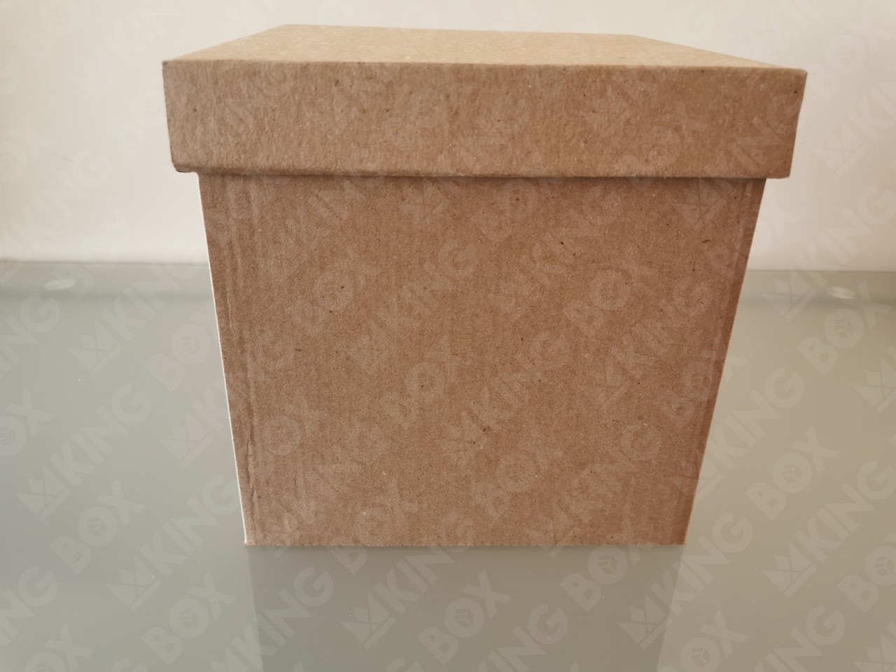 Caja cubo mediano con tapa
